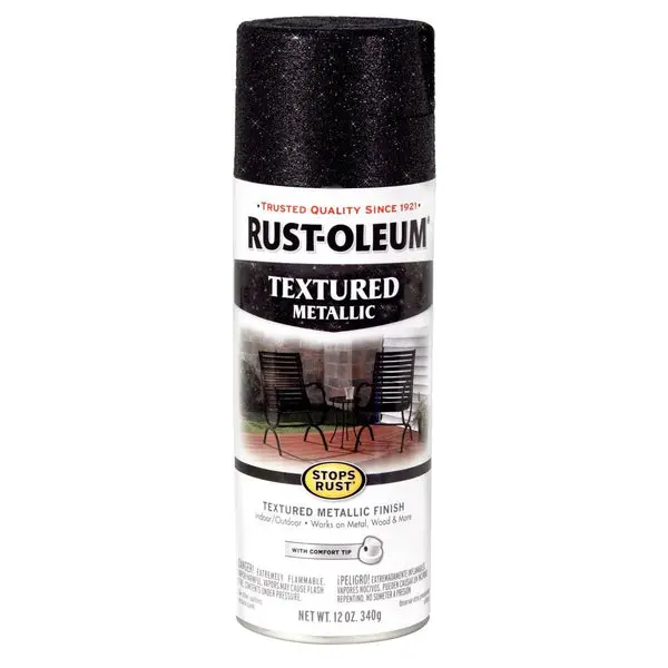Rust-Oleum 252303 Stops Rust Textured Metallic Spray Paint Galaxy 12 Oz