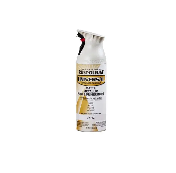 Rust-Oleum 371597 Universal Matte Metallic Paint Capiz 11 OZ Spray Paint