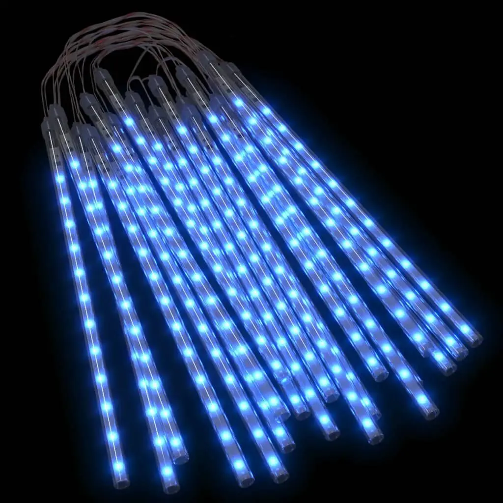 Meteor Lights 20 pcs 1 ft Blue 480 LEDs Indoor Outdoor Party Decor