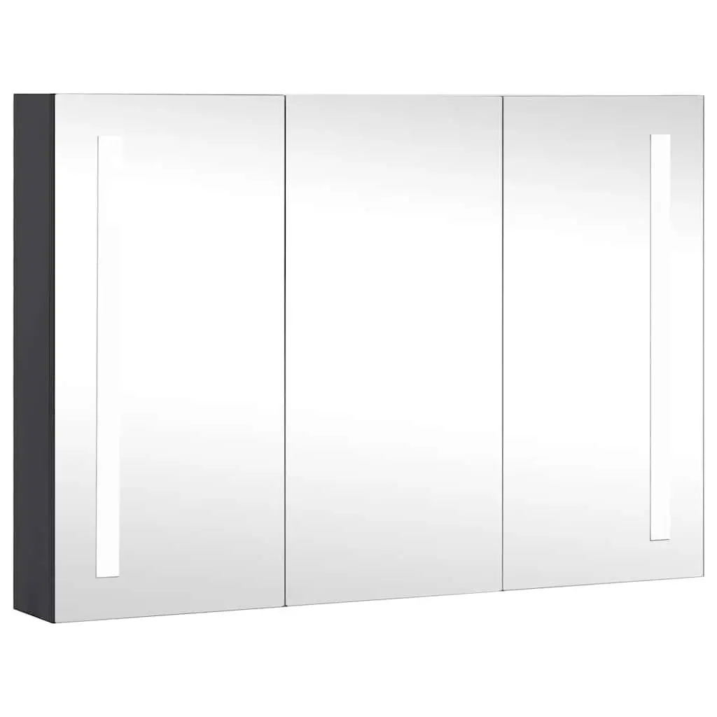 LED Bathroom Mirror Cabinet 35x5.5x24.4 Inches Modern Medicine Cabinet Lights