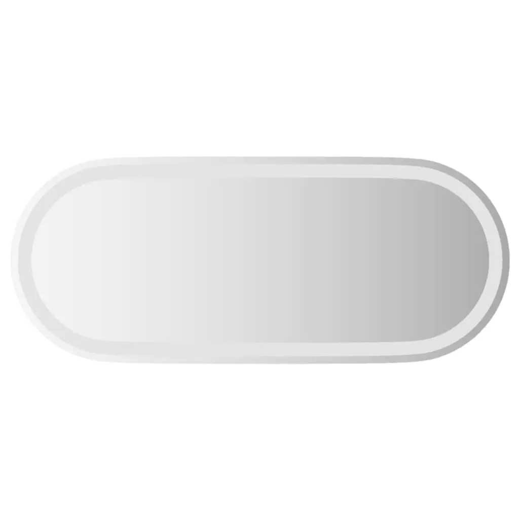 LED Bathroom Mirror 35.4x15.7 Inches Oval Illuminated Vanity Mirror