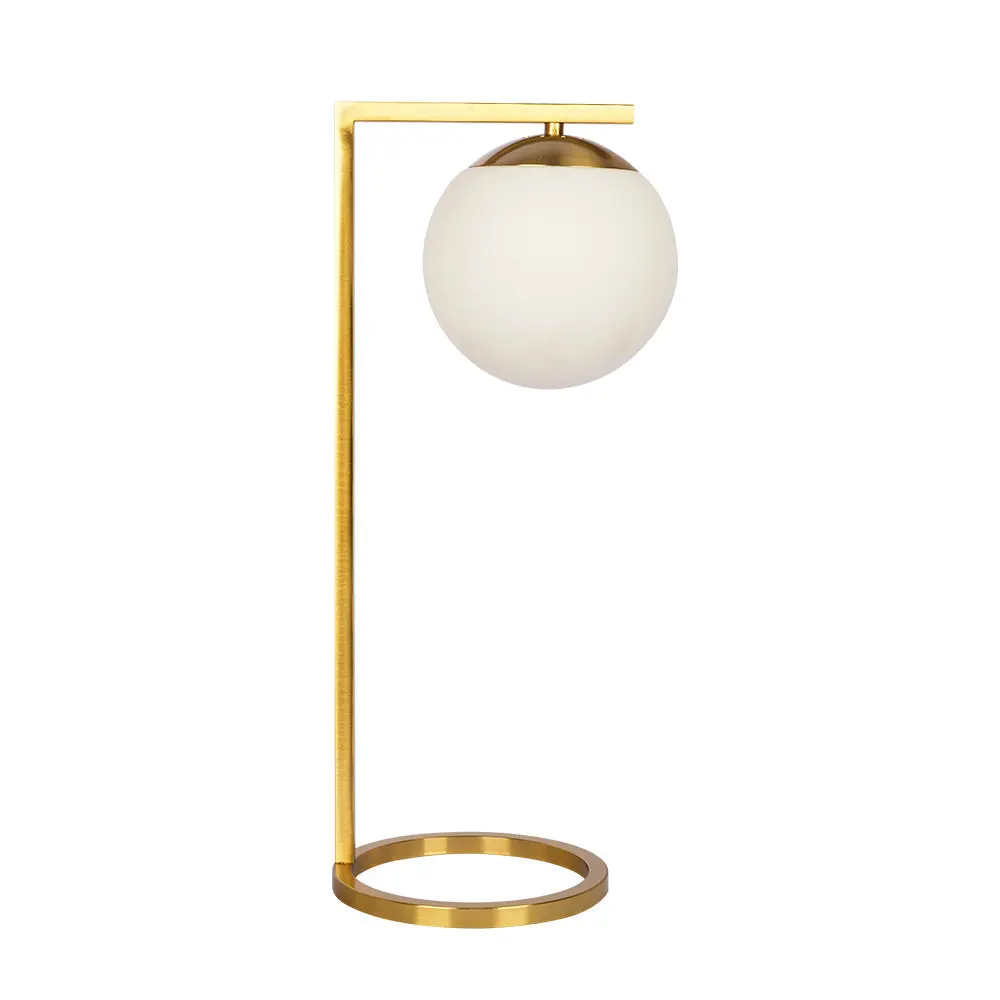 Velvet Globe Table Lamp White Opal Crystal Dimmer Switch Inline Gold ashcroft furniture