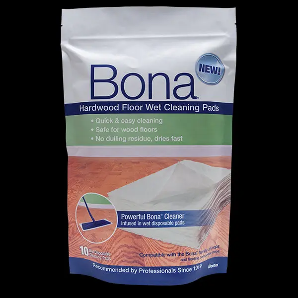 Bona Hardwood Floor Wet Cleaning Pads 12-Pack Floor Mop Refills