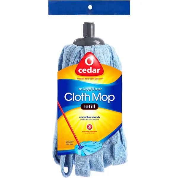 O' Cedar 149334 Microfiber Cloth Mop Refill Efficient Floor Cleaning
