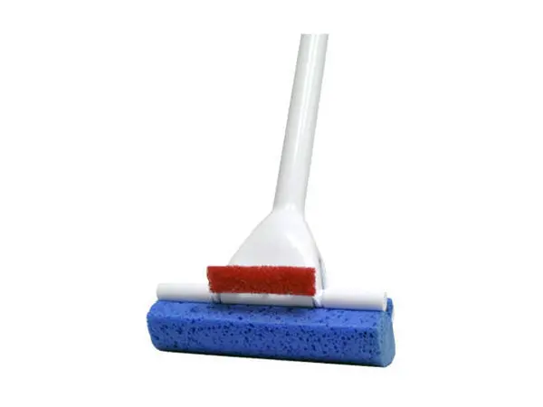 Quickie 057-4 Original Automatic Roller Mop 48 Inch Steel Handle