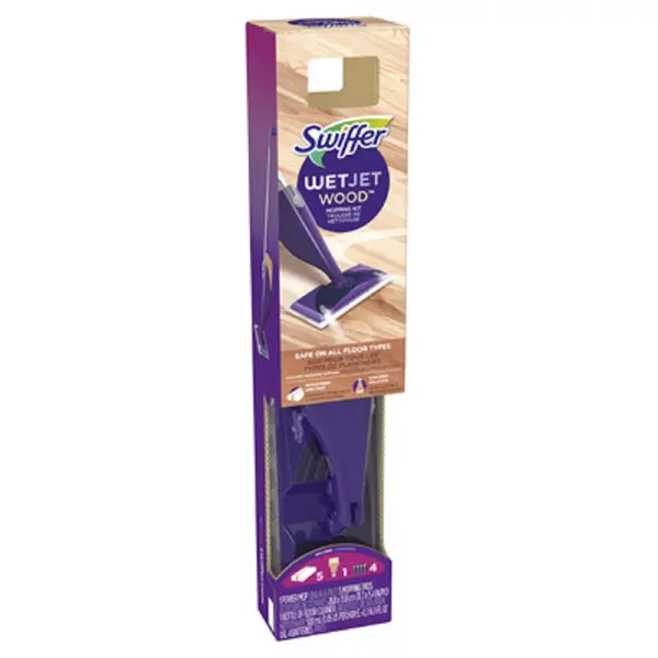 Swiffer 76560 WetJet Mopping Kit Hardwood and Tile Floors