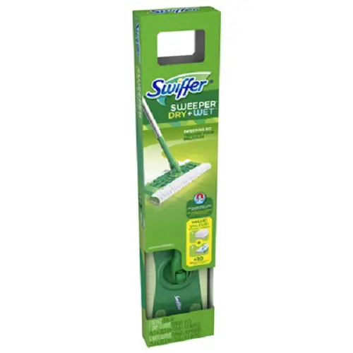 Swiffer 92814 Sweeper Dry + Wet 2--1 Starter Kit Sweeping & Mopping