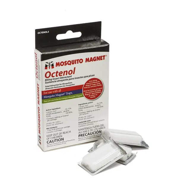 Mosquito Magnet OCTENOL3 Octenol Cartridge 3-Pack Mosquito Traps
