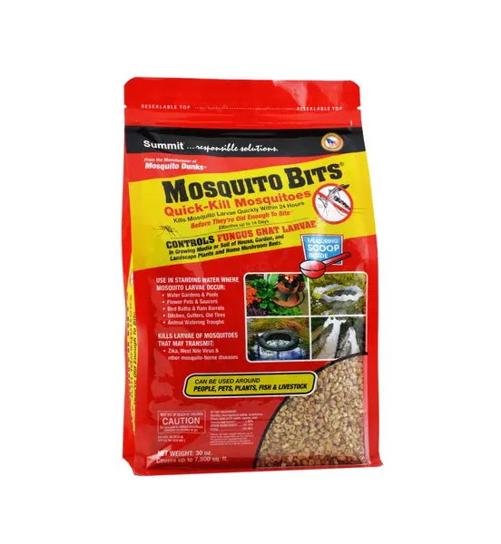 Summit 117-6 Mosquito Bits Organic Insect Killer Granules 30.5 Oz