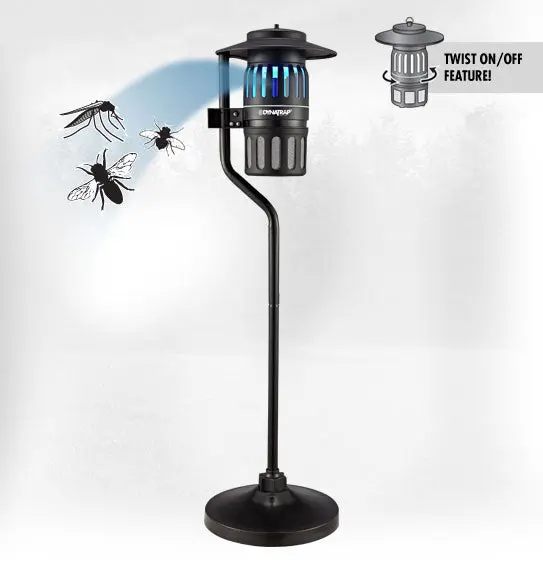DynaTrap DT1260 Insect and Mosquito Trap 1/2 Acre Coverage Black