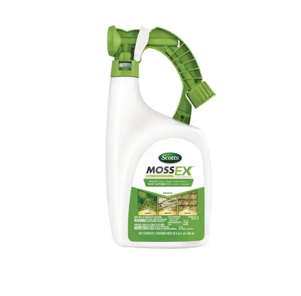 Scotts 3300210 MossEx RTS Moss Control 32 Oz Ready-to-Spray