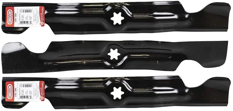 3PK Oregon 198-086 Mower Blade 100 Series 17-7/8" Replaces Cub Cadet MTD 742-04053