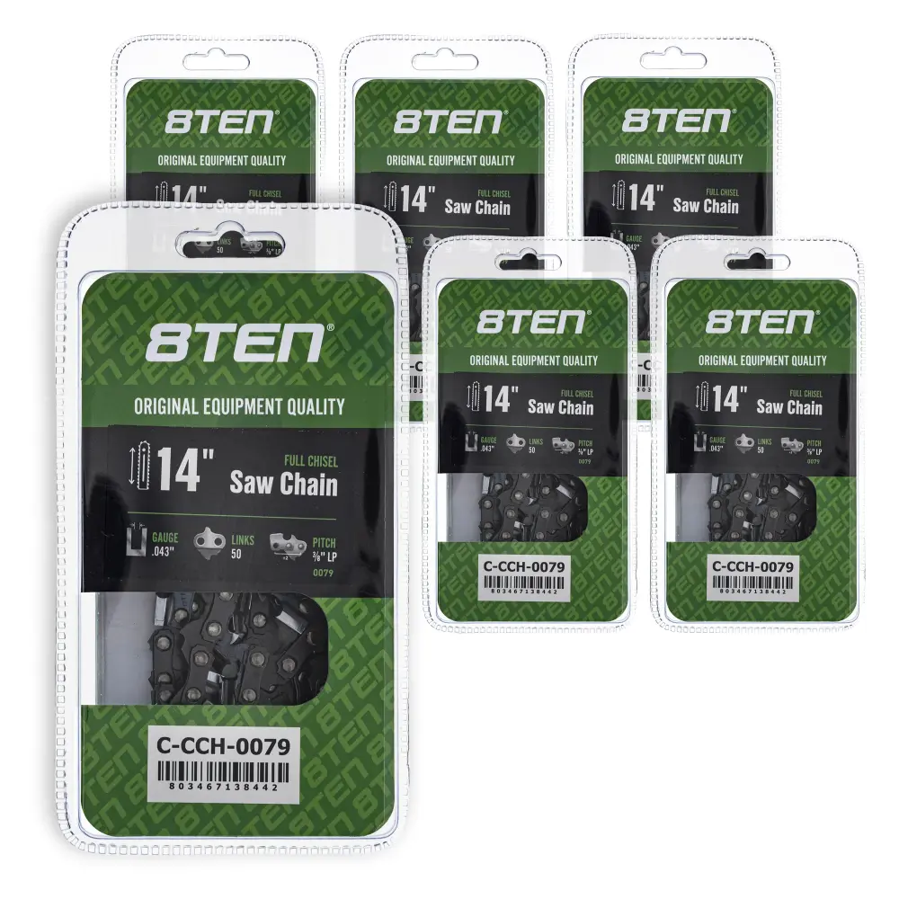Chainsaw Chain 14 Inch .043 3/8 LP 50DL Husqvarna Stihl Oregon 90PX050G R50 61PMM350E H3850 | SET SIX