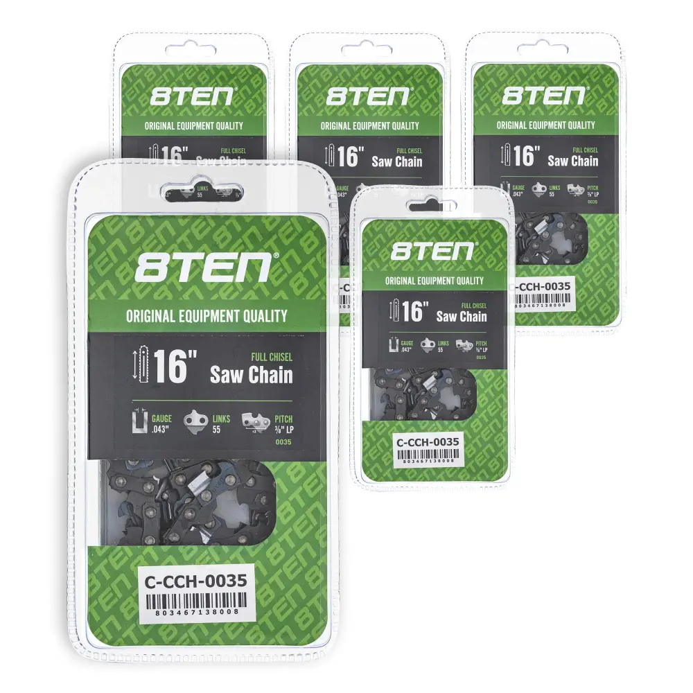 Chainsaw Chain 16 Inch .043 3/8 LP 55DL Husqvarna Stihl Oregon 90PX055G 36100050055 61PMM355E | 5-PACK