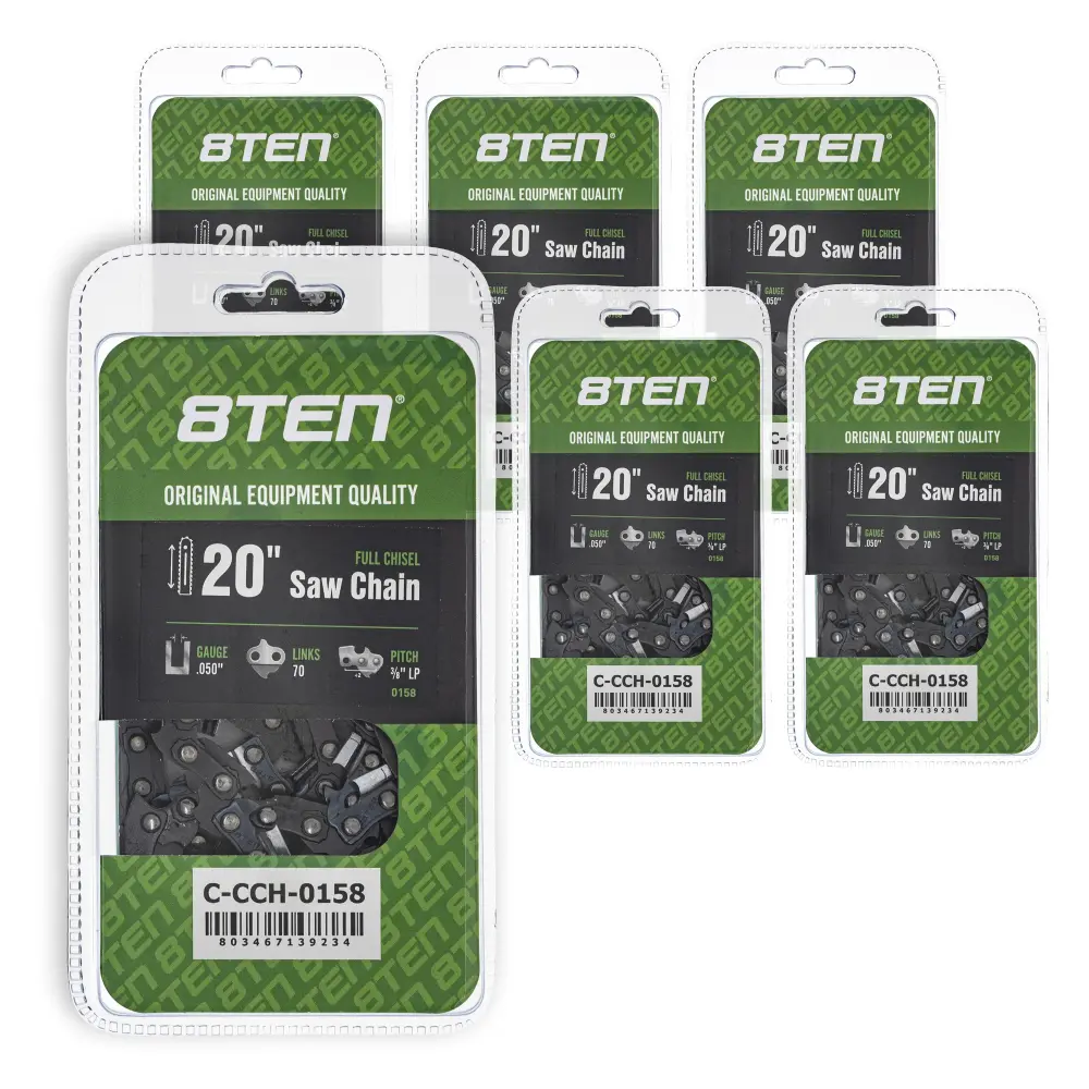 Chainsaw Chain 20 Inch .050 3/8 LP 70DL Echo Dolmar 72LPX070G 72LGX070G 72LPX70CQ 72EXL070G | SET SIX