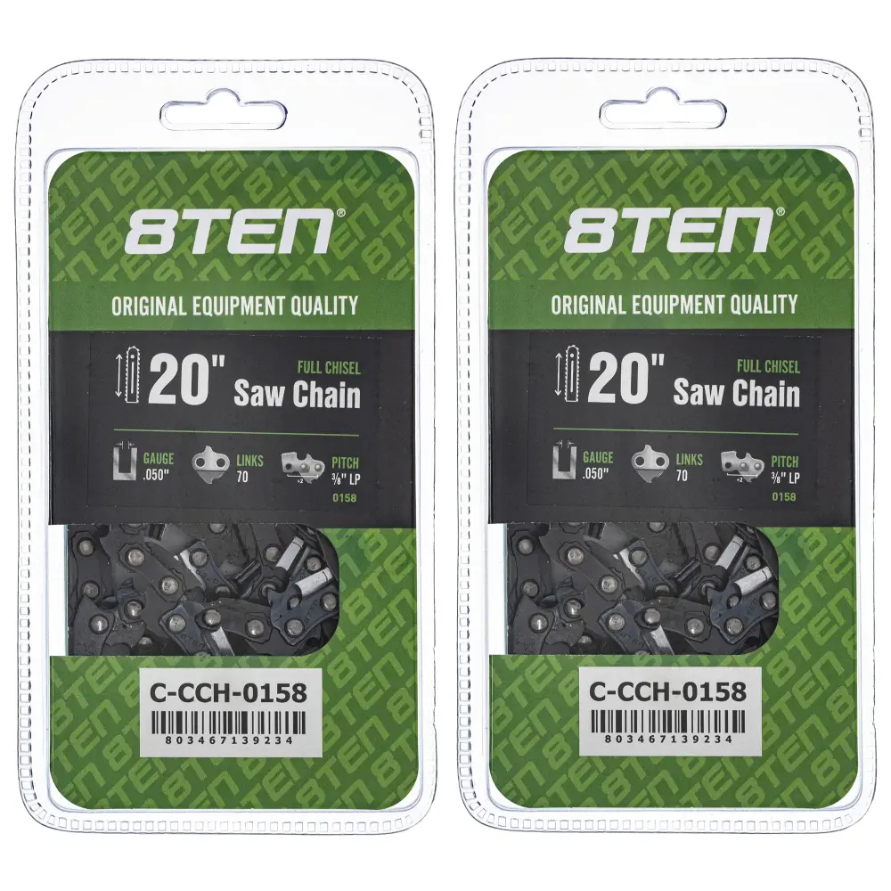 Chainsaw Chain 20 Inch .050 3/8 LP 70DL Echo Dolmar 72LPX070G 72LGX070G 72LPX70CQ 72EXL070G | TWO-UNIT