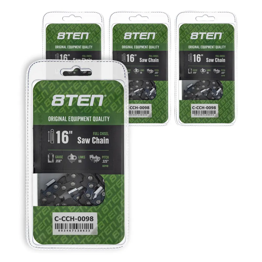 Chainsaw Chain 16 Inch .058 .325 66DL Dolmar 21LPX066G 501840766 591101266 591099066 21LGX066G | SET FOUR