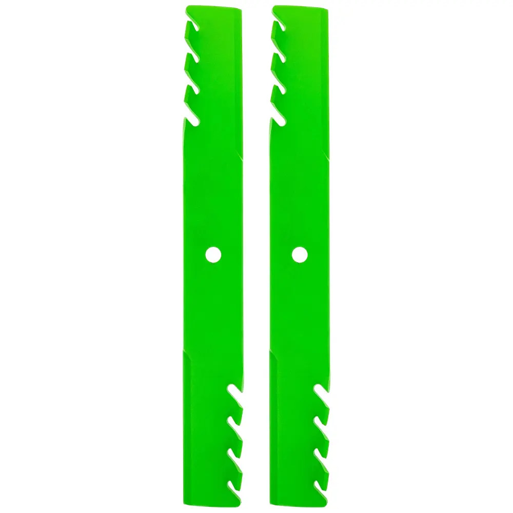 LawnRAZOR Blade Bad Boy Revolt 038-6003-00 42-Inch Toothed Mulching 2 Pack