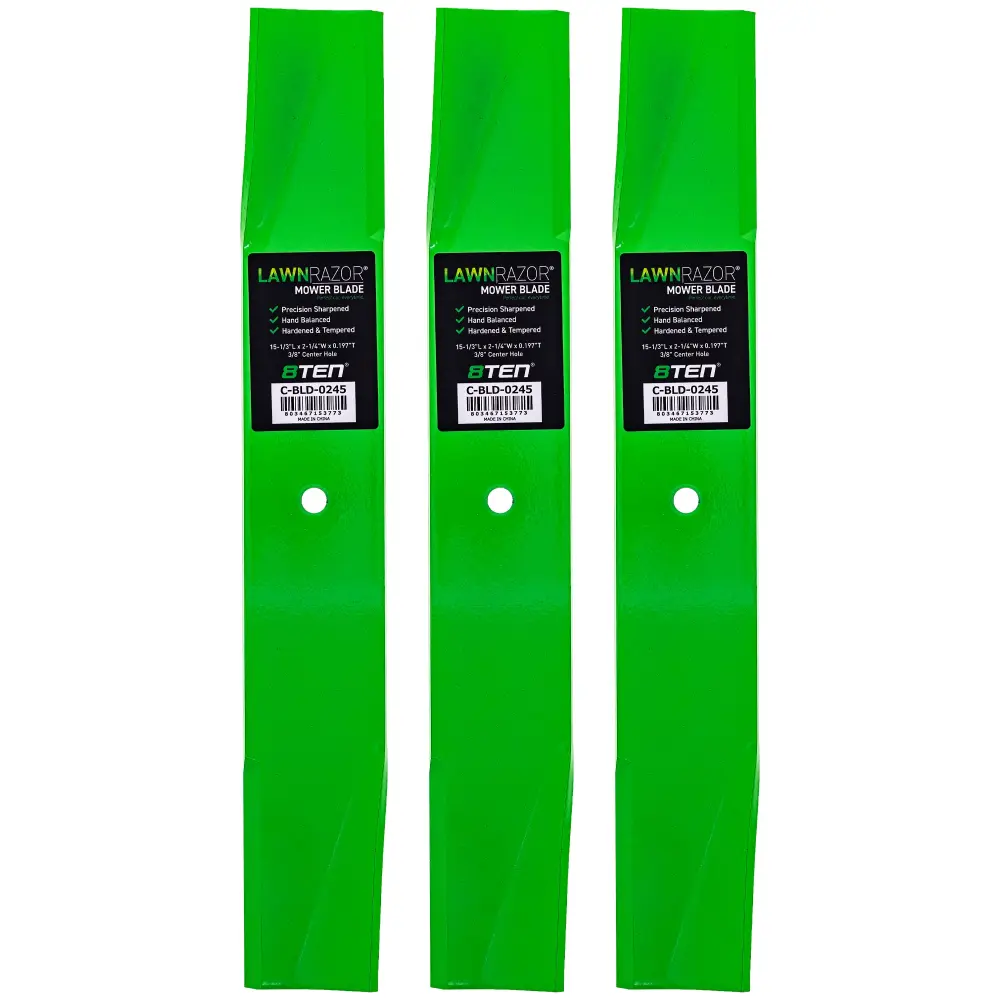 LawnRAZOR Medium Lift Blade Roper AYP Poulan Pro 122265X 106635X 25034 532025034 25034R | 1-PACK