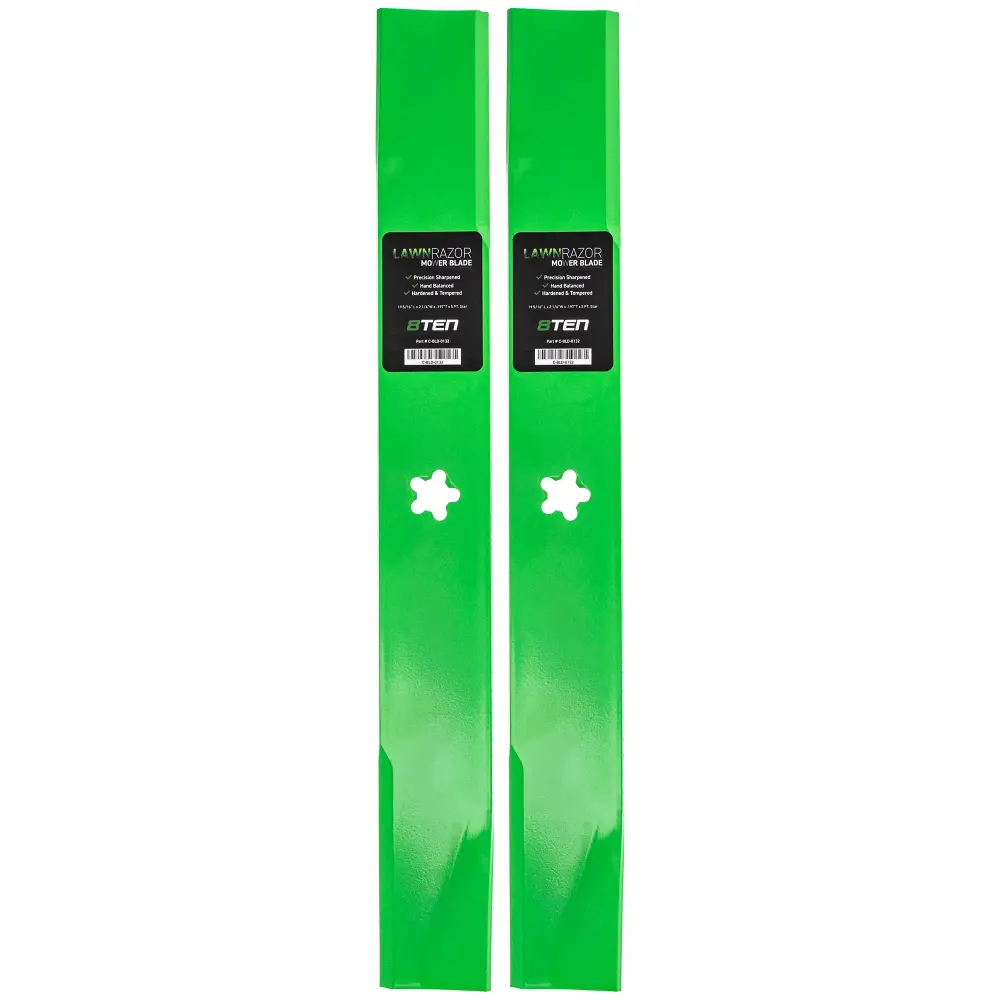 LawnRAZOR Medium-Lift Blade Husqvarna Poulan Pro Jonsered 532138497 532127842 131322 532138970 | DUO-PACK