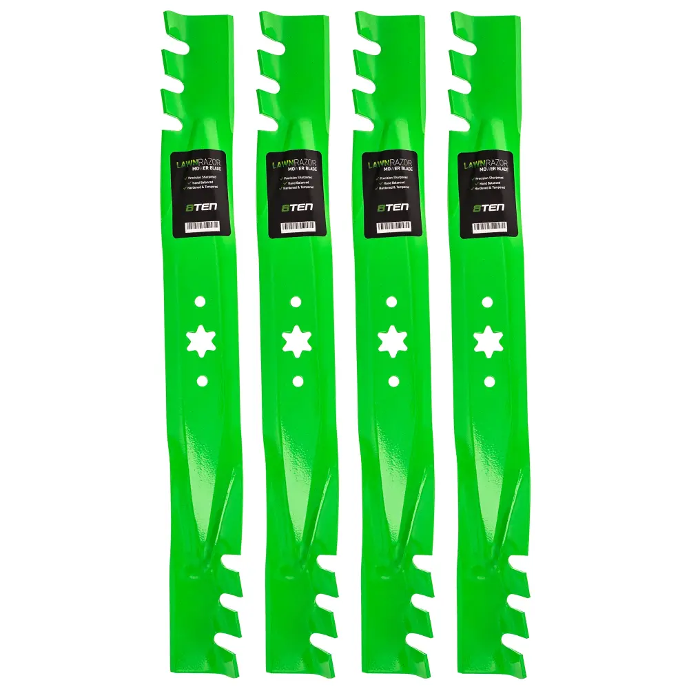 LawnRAZOR Mulching Blade 810-CBL2373D Craftsman Cub Cadet Columbia 742-0616A 742-0616 | SET FOUR