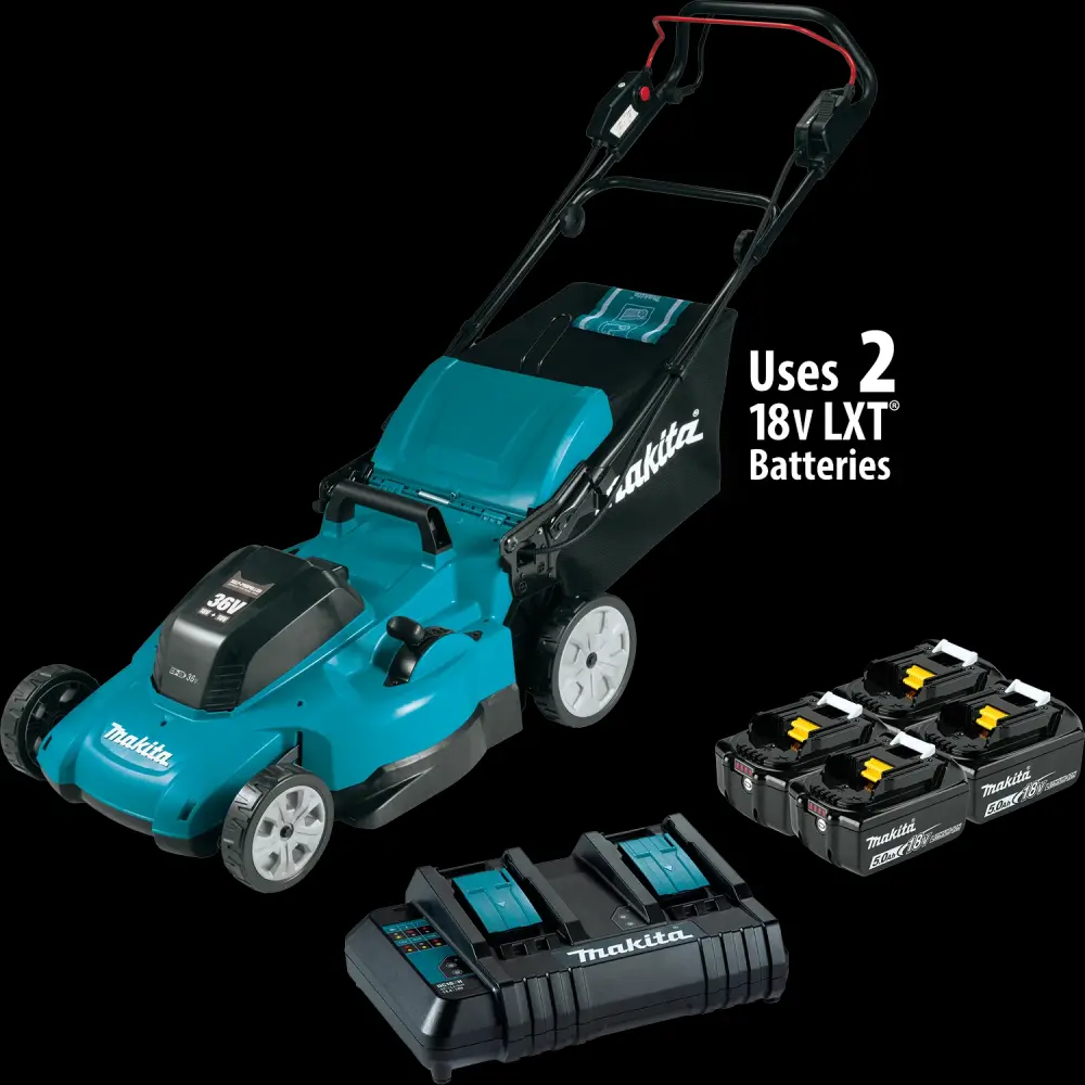Makita 36V 21 Inch Self‑Propelled Lawn Mower Kit