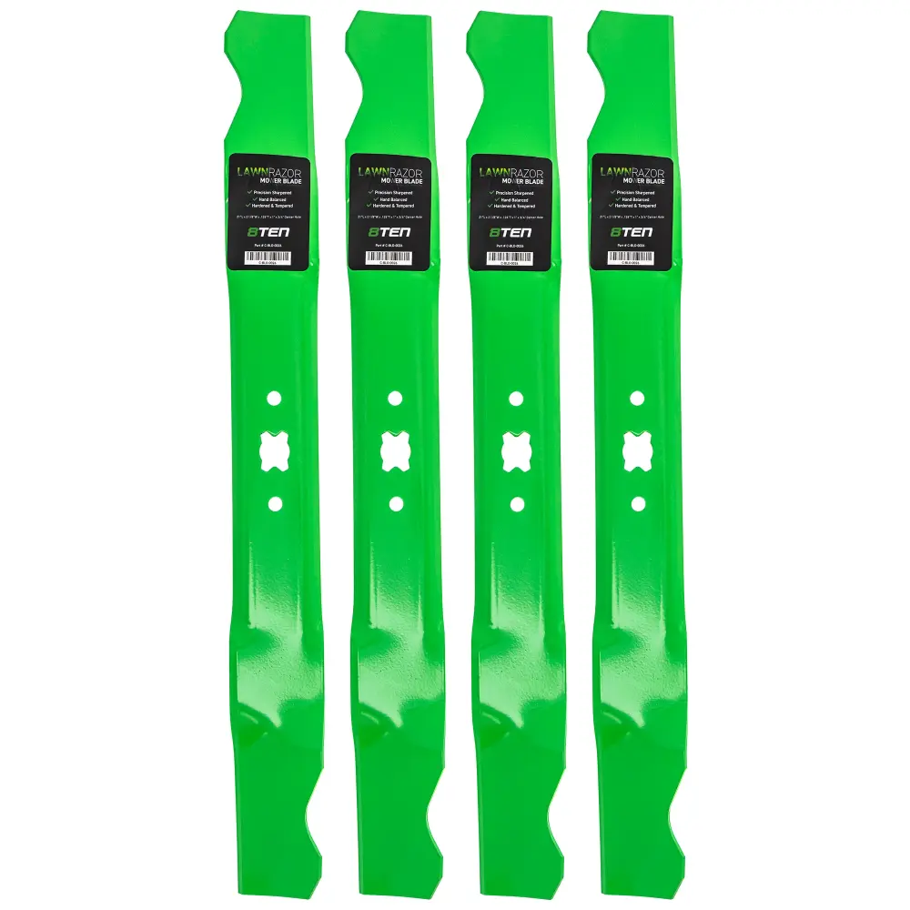 LawnRAZOR Mulching Blade Craftsman Cub Cadet Columbia 742-0741 942-0741 490-100-M084 01002810 | SET FOUR