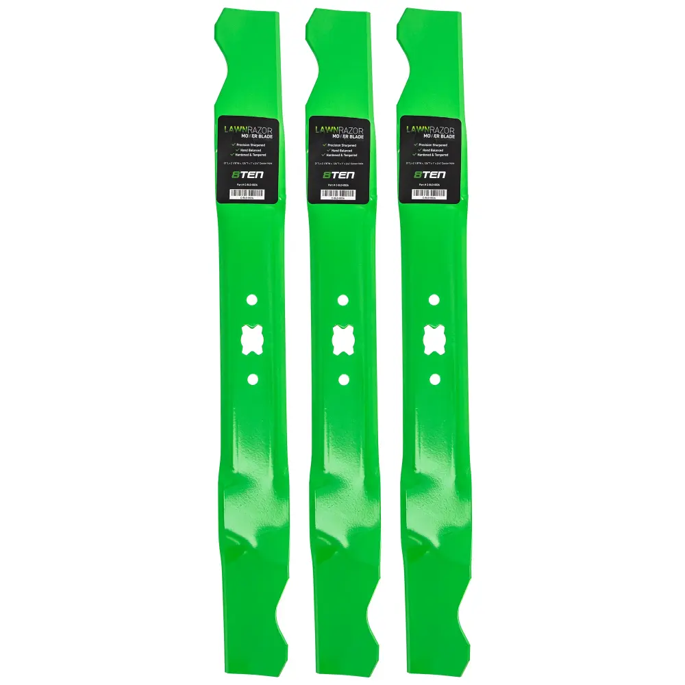 LawnRAZOR Mulching Blade Craftsman Cub Cadet Columbia 742-0741 942-0741 490-100-M084 01002810 | SET THREE