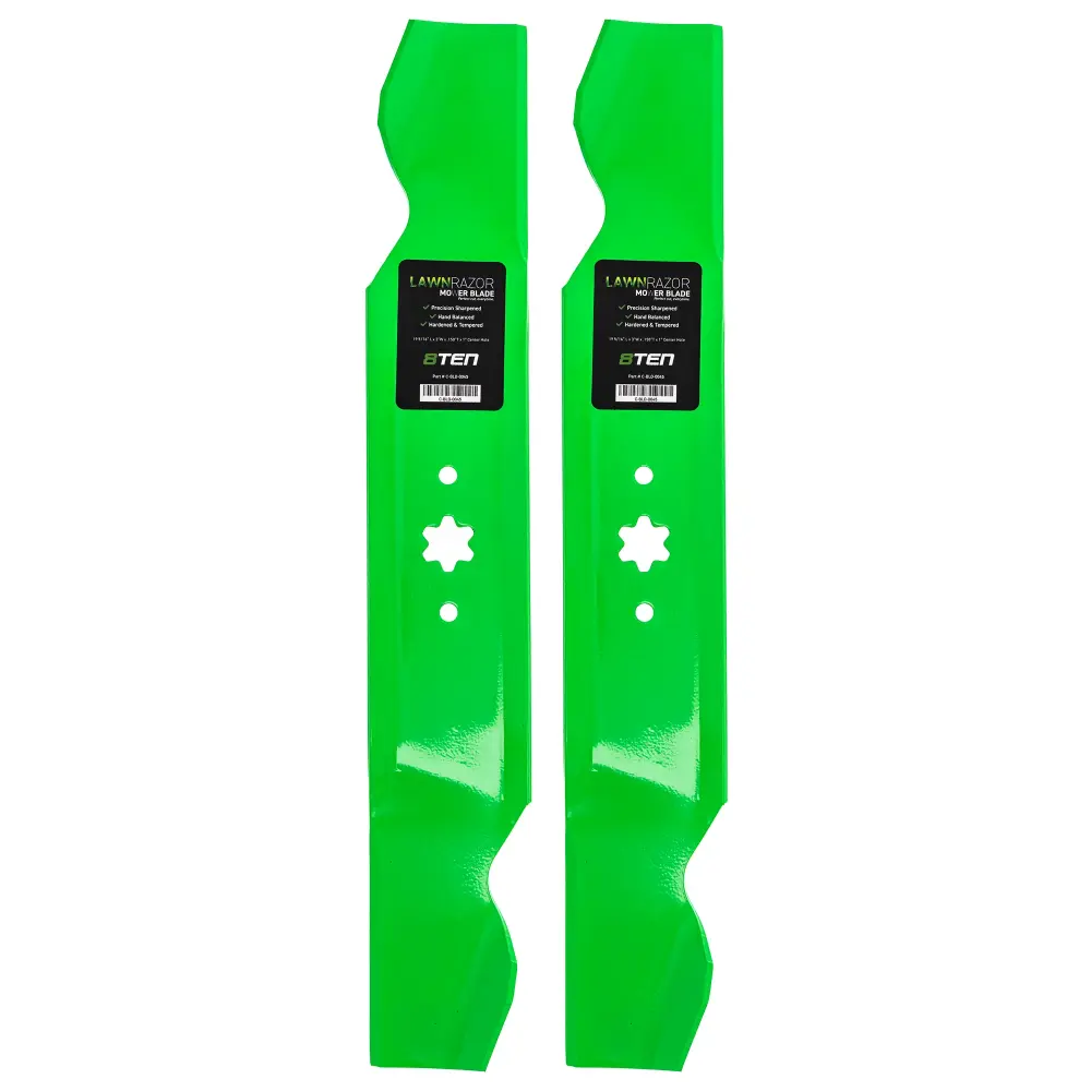 LawnRAZOR Mulching Blade Huskee Columbia Bolens 742-0610 942-0610 942-0610A 742-0610A GW-7420610 | DOUBLE-SET