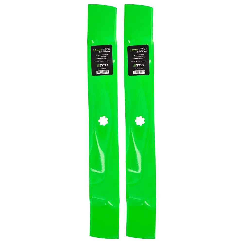 LawnRAZOR Mulching Blade John Deere GX22151 GY20850 AM137333 AM137328 UC21583 AM141033 AM141031 | DOUBLE-SET
