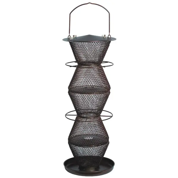 Perky-Pet BZ500333 No/No 5-Tier Wild Bird Feeder 5 Lbs Seed Capacity Bronze