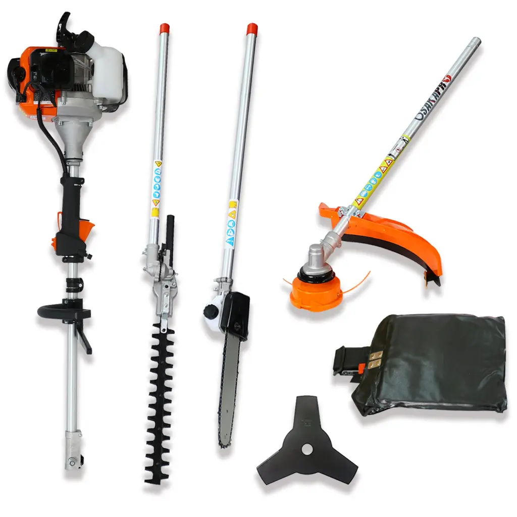 4 1 Multi Practical Trimming Tool 52Cc 2 Cycle Garden Tool System Landscaping g-h
