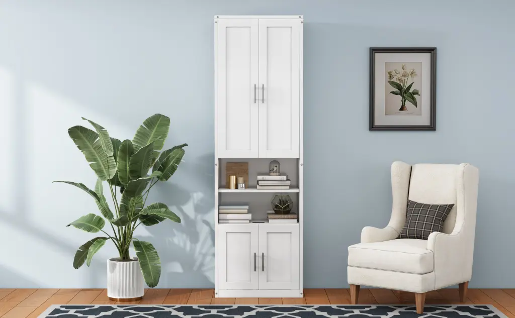 Queen Murphy Bed Side Cabinet Storage Shelf 68 Inch Wall Bed bed best