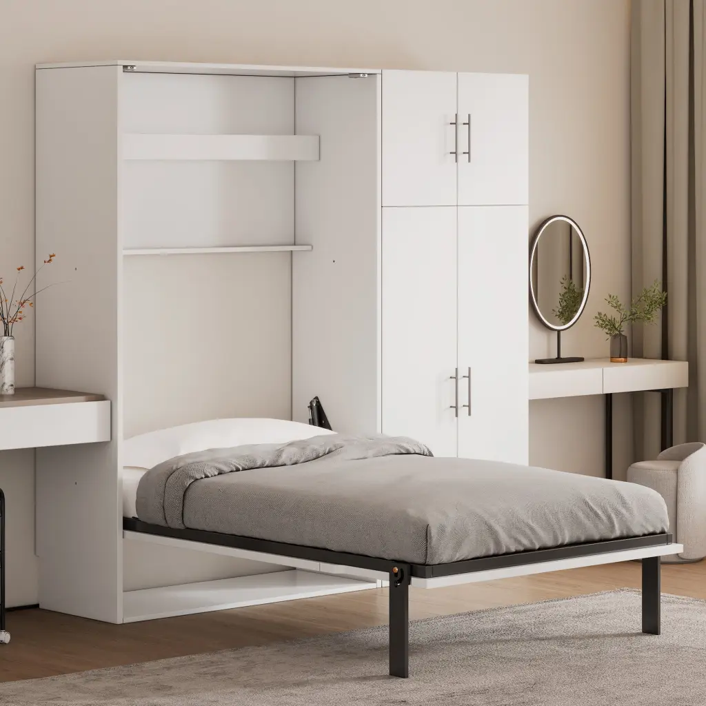 Twin Dimensions Murphy Bed Lockers And Wardrobes White Box Spring Not Included wm store