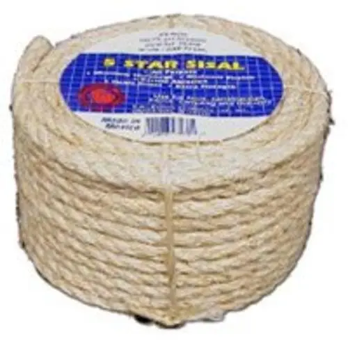 TW Evans Cordage 22-800 Economical Sisal Rope 3/4 Inch X 600 Feet