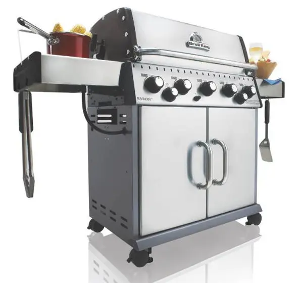 Broil King 923587 Baron 590 S NG Gas Grill 75,000 BTU 46 x 64 x 24 Inches