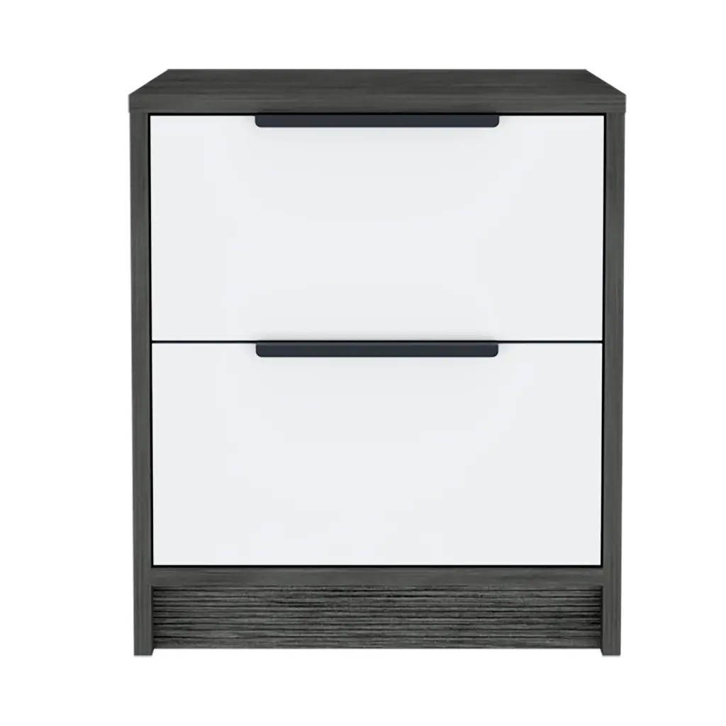 Washington Nightstand Two Large Drawers Multicolor Bedroom rta muebles colombia