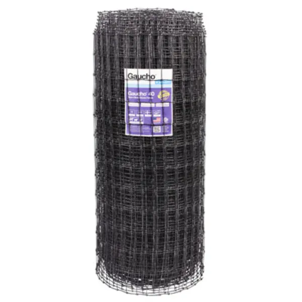 Bekaert 134801 Gaucho Non-Climb Horse Fence 48 Inches x 100 Feet Bezinal UV Coating Equine Safety