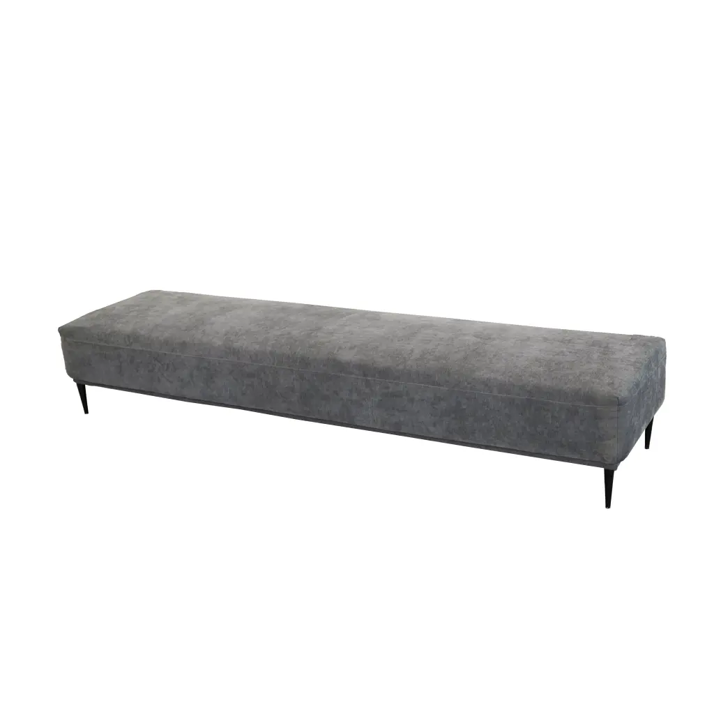 Santa Monica Grey Ottoman Grey Timber Polyester american homestead furniture