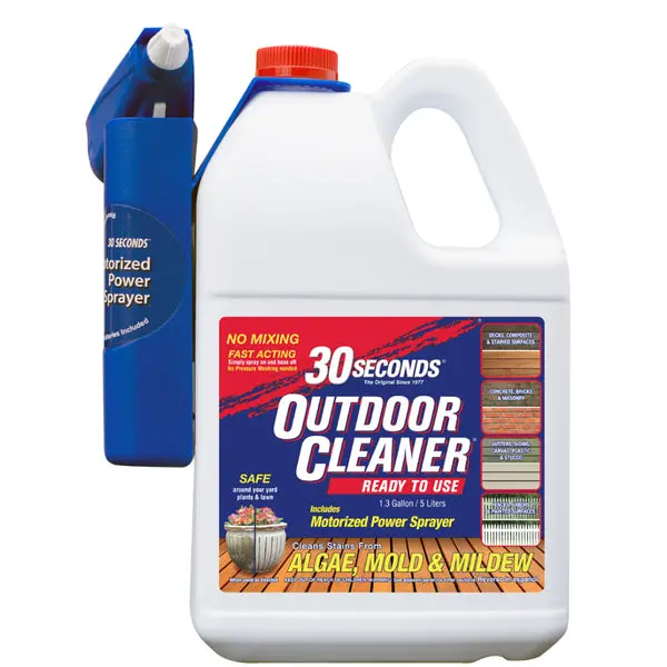 30 Seconds 1-3G30S-MPS Ready-To-Use Outdoor Cleaner 1.3 Gallon Decks and Patios