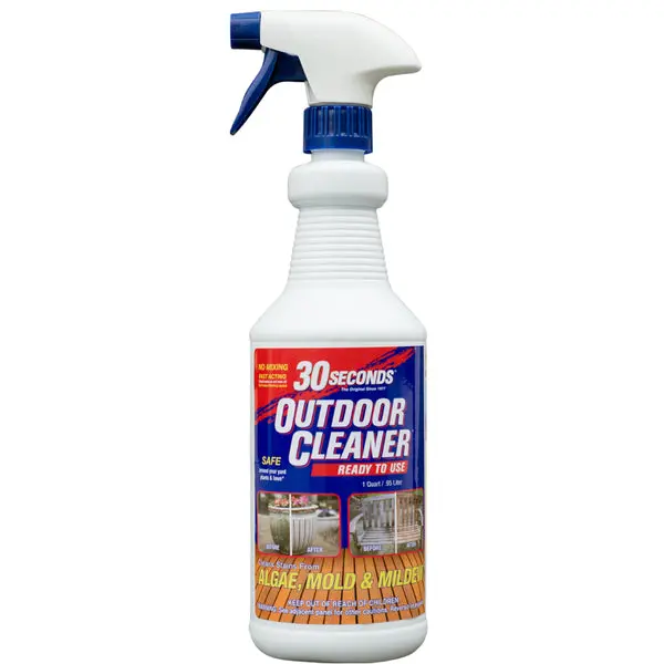 30 Seconds Ready-To-Use Outdoor Cleaner 1 Quart Quick and Easy Cleaning