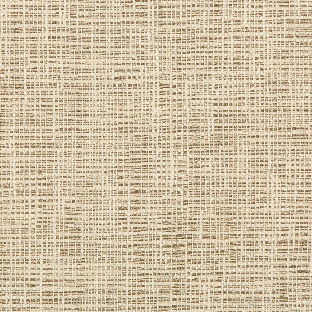 Weather-Resistant Ecru and Brown Outdoor Textured Fabric