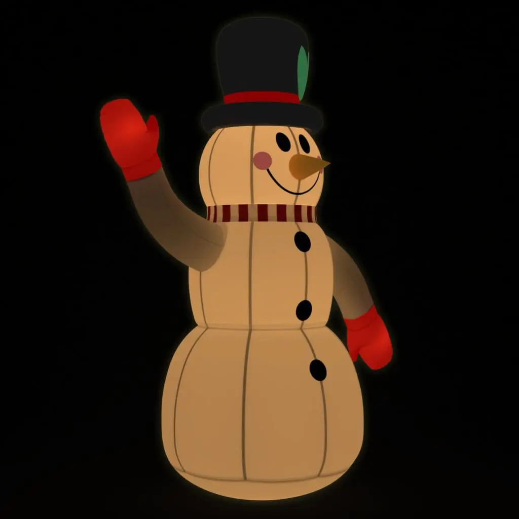Inflatable Snowman LEDs 10 ft Christmas Decoration