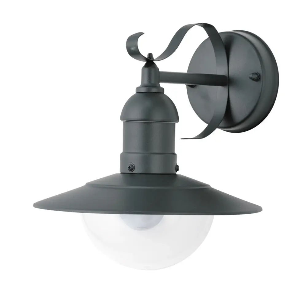 Waterproof LED Rabalux wall lamp, outdoor, IP44, E27, max 60W, sage, Oslo