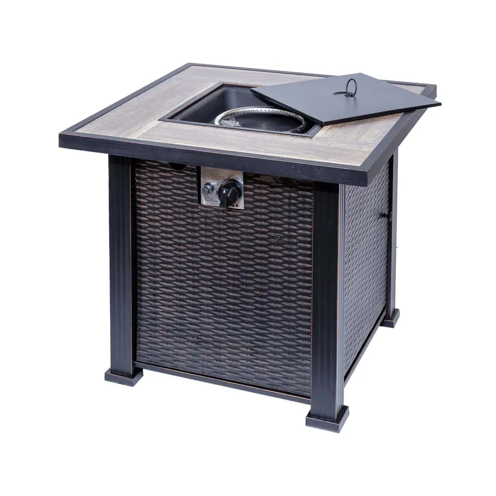 Kenya Propane Firepit / Table, 50,000 BTU | Portable | Easy Setup