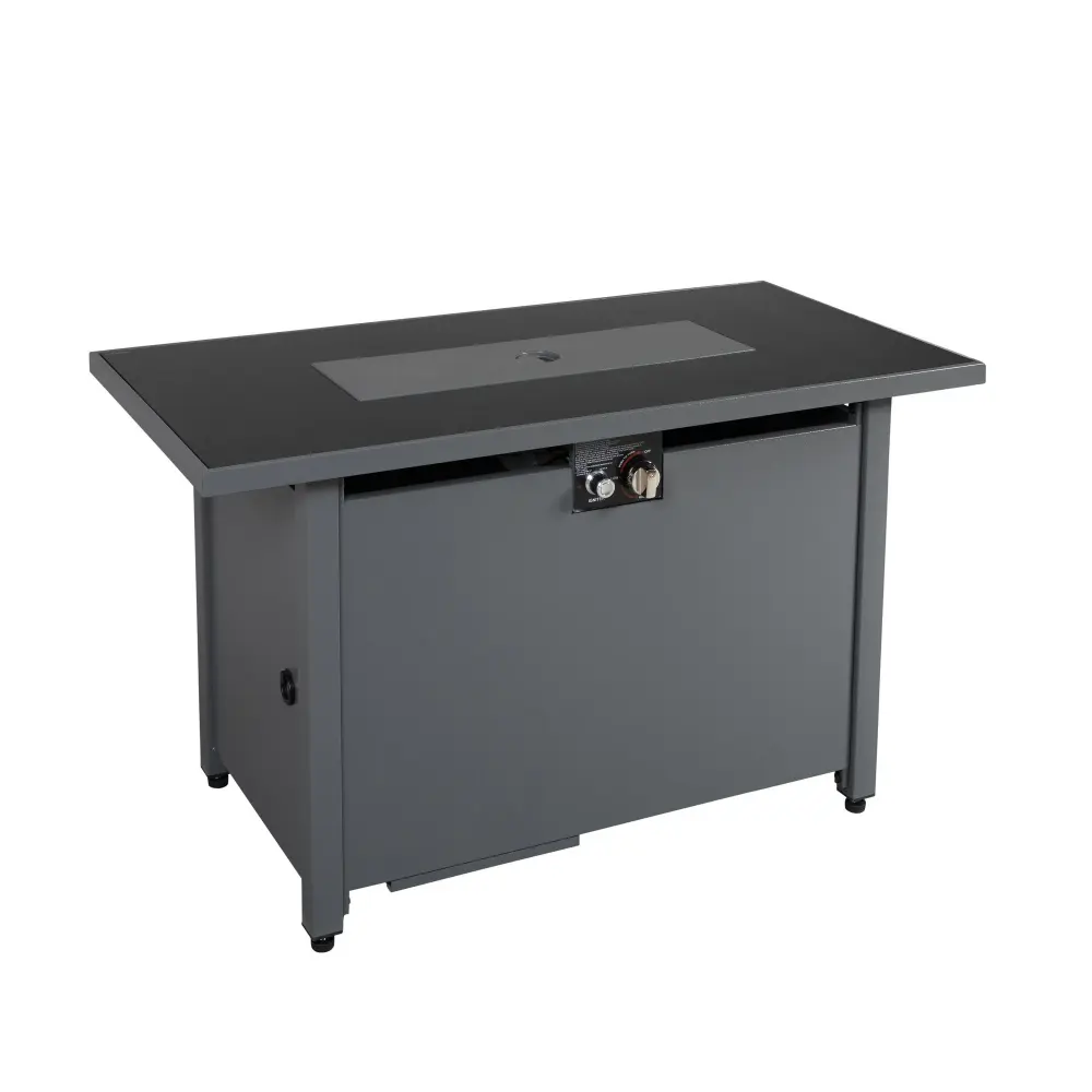 Outdoor Fire Pit Table Lid & Top-notch Materials - Black