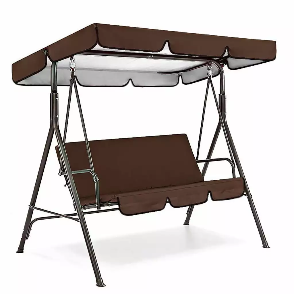 Pkeoh Chair Covers Canopy Cover Garden Outdoor Sunscreen Waterproof Dustproof Free