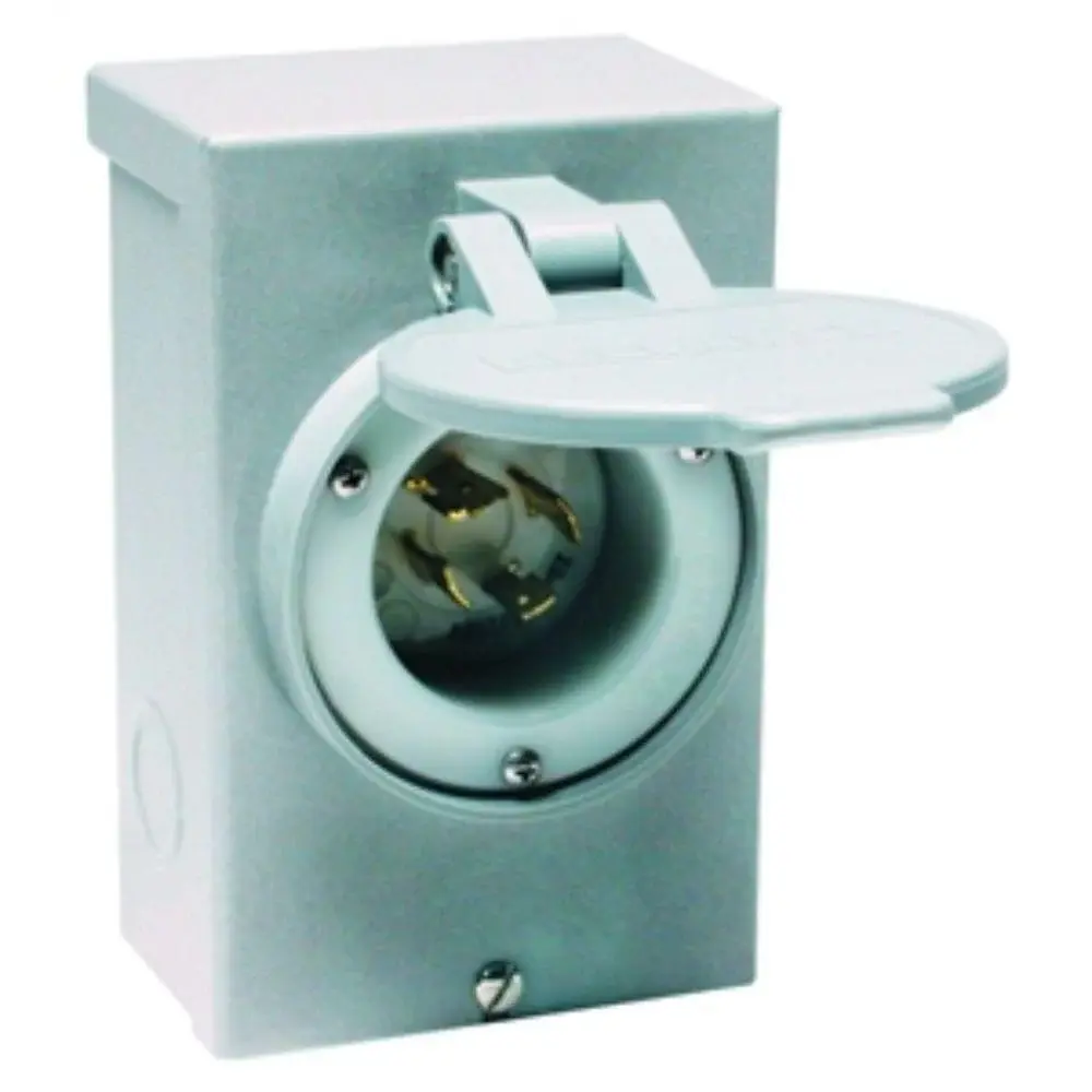 30 AMP 125/250V GENERATOR POWER INLET BOX - 50 Amp