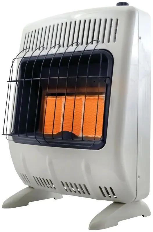 Mr. Heater F299820 Vent-Free Radiant Heater, 11-1/4 W, 27 H, 18000 Btu Heating, Propane