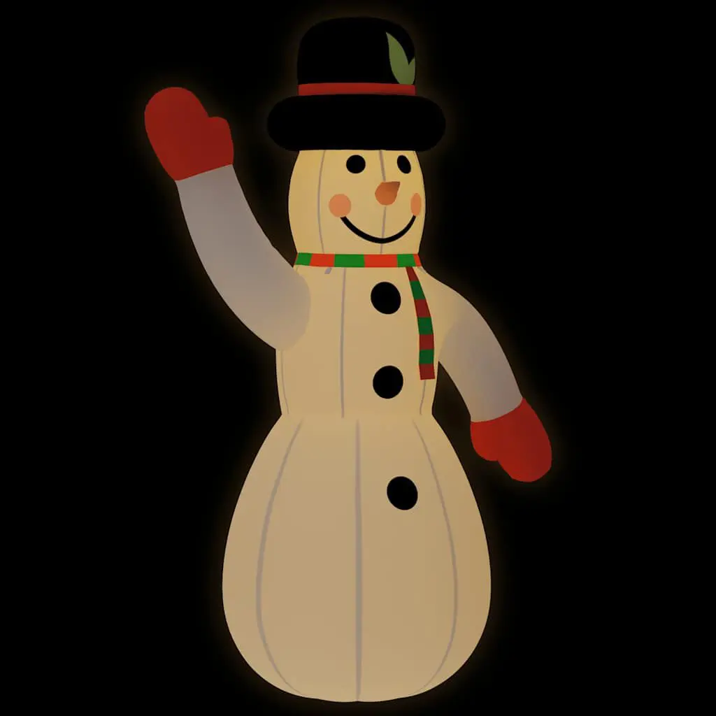 Christmas Inflatable Snowman LED Lights 179.1 Inches Outdoor Decor